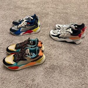 MENS PUMA SIZE 11 RSX BUNDLE OF 3